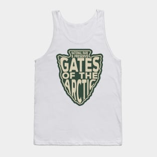 Gates of the Arctic National Park & Preserve name arrowhead Tank Top